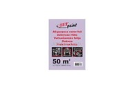 EURO TOOLS Pokrivna folija HDPE, 4 x 12.5 m, prozirna