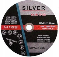 SILVER Metalna ploča za rezanje čelika 230 x 1.9 cutting