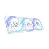 ASUS ROG Eurux GR120 ARGB Reverse Fan White Edition - Triple Pack Kućište računala Ventilator 12 cm Bijelo 3 kom