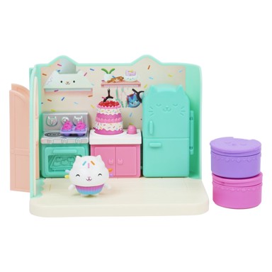 GABBY'S DOLLHOUSE Deluxe soba set za igru - kuhinja