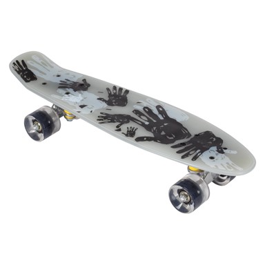 FREE 2 MOVE Skateboard koji svijetli u mraku, s LED svjetlima, 57 cm