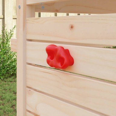 Držak za penjanje, 2 kom, 100 x 67 x 43 mm, PP, crveni