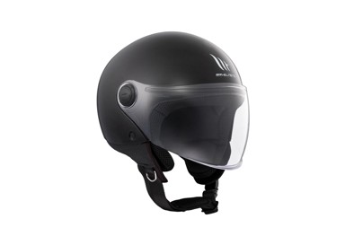 MT HELMETS Kaciga OF501B Street S Solid A1, sjajna crna, M
