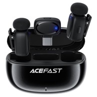 Bežični mikrofon Acefast R2, USB-C, 2 komada, crni