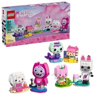 LEGO Konstrukcijski set Gabby’s Dollhouse Gabby's Brick-Built Cat Friends 11215