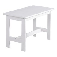 PINIO Bijeli dječji stolić izrađen od čvrste borovine Baby