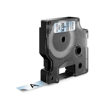 DYMO Traka D1 45010, 12 mm x 7 m, crna na prozirnoj