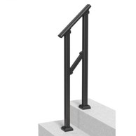 VEVOR Ručka za vanjske stepenice, 680 x 84 x 920 mm, crna