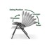 BRUNNER Kamperski stol ARAVEL 3D 0404065N.C09M, crna