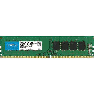 CRUCIAL Radna memorija, 16 GB (1x16 GB), CL 22, DDR4, 3200 MHz