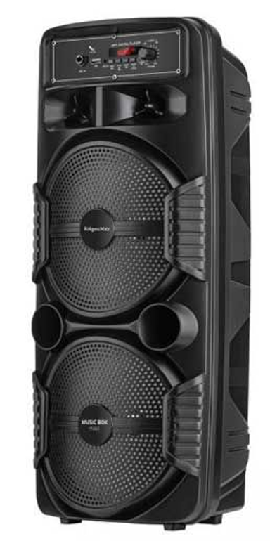 KRÜGER&MATZ Prijenosni karaoke zvučnik Music Box Maxi, Bluetooth, FM, USB, LED RGB