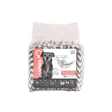 M-PETS Pelene za ženke M 1/10