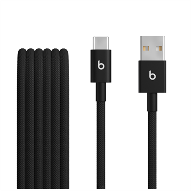 APPLE Kabel Beats USB-A na USB-C, 1.5 m, crni