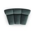 MICADONI HOME Tirkizna modularna sjedeća garnitura (srednji modul ) Lupine, 154x95x70,05 cm