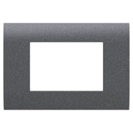 MODYS Okvir za prekidače 3M sivi