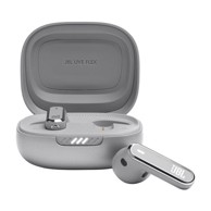 JBL Slušalice Live Flex, bežične, Bluetooth, ANC, in-ear, srebrne