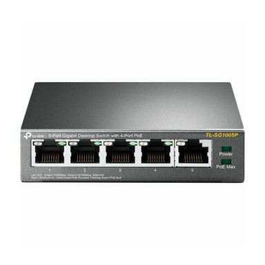 TP-LINK Switch TL-SG1005P, 5x Gigabit, 4X PoE