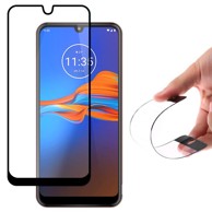 FLEXI Glass hibridni zaštitnik zaslona s okvirom za Motorola Moto E6 Plus