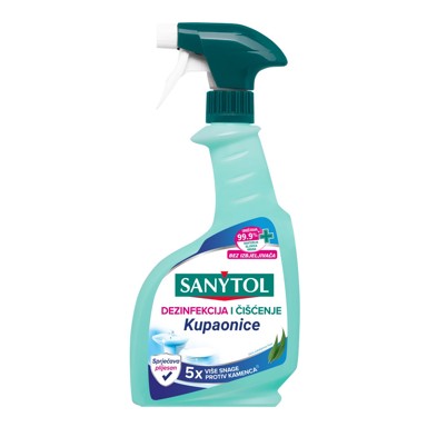 SANYTOL Sredstvo za čišćenje kupaonice Pure 500 ml