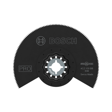 BOSCH Segmentni list za višenamjenski alat, crni