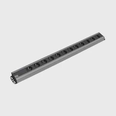 BACHMANN Razdjelnik napajanja, PDU, 300.002, 12x220V, PVC, 90°, vertikalni
