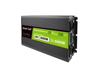 GREEN CELL Auto adapter i inverter LCD 24 V 3000W/60000W