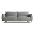 MAKAMII Svijetlo siva sofa 230 cm Malie, 230x105x86 cm
