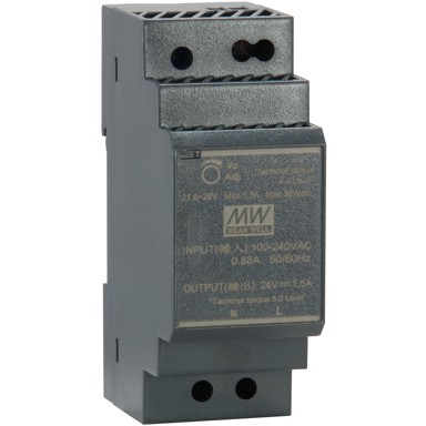 LEVELONE Napajanje POW-2411, 24 VDC, 30 W, DIN šina