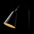 RENDL Stolna lampa, Garbo, 230V, E27 28W, krom, crna