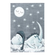 AYYILDIZ CARPETS Plavi/sivi dječji tepih 120x170 cm Bambi 