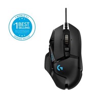 LOGITECH Miš Gaming G502 Hero RGB, crni, optički, 25600dpi, USB