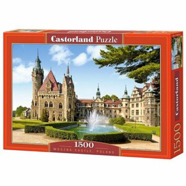 CASTORLAND Puzzle Dvorac Moszna Poljska, 1500 kom