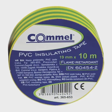 COMMEL 365-603 izolir traka 0.13 mm x 15 mm x 10 m žuto-zelena