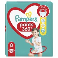 PAMPERS Pelene gaćice, Pants, veličina 8, 19 kg+, 32 kom