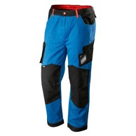 NEO TOOLS Radne hlače, crne, 81-225