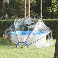Okrugla bazenska kupola, 406 x 203 cm, PVC