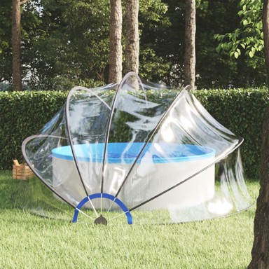 Okrugla bazenska kupola, 406 x 203 cm, PVC