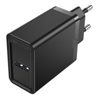 VENTION USB punjač FACB0-EU 22.5W, crni