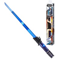 Igračka mač hasbro mandalorian electronic lightsaber darksaber