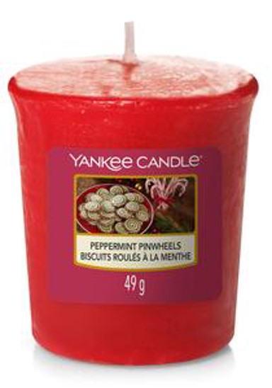 YANKEE CANDLE mirisna svijeća, Votive, Peppermint Pinwheels