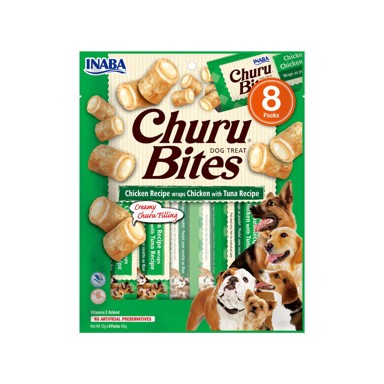 CIAO Poslastica za pse Churu Bites, piletina i tuna, 8x12 g