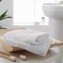 CATHERINE LANSFIELD Bijeli pamučni ručnici u setu 2 kom od frotira 30x30 cm Anti-Bacterial