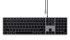 SATECHI Tipkovnica Slim W3, USB-C, siva, US