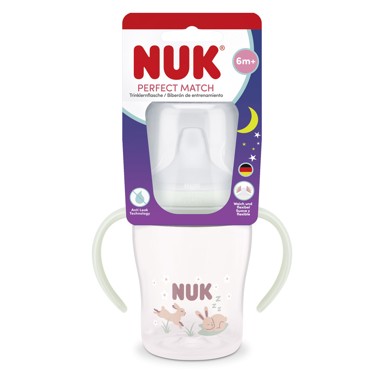 NUK Čašica Perfect Match Learner GITD, 150 ml, sortirane boje
