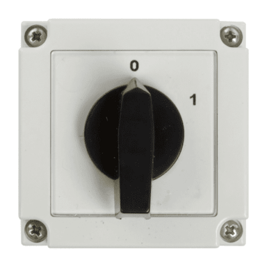 Grebenasti prekidač 0-1 3P 10A u IP55 kućištu 4G10-10-PK R014 63-840306-011
