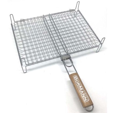 BORMANN Dupla rešetka za roštilj BBQ1011 Elite 35x25 cm