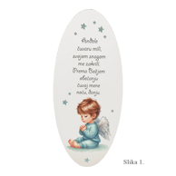 Slika za krštenje Anđele čuvaru, model 1
