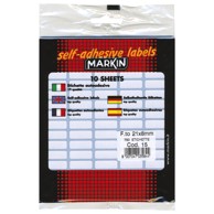 MARKIN SLEP etikete, 21 x 8 mm, 10 listova