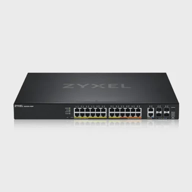 ZYXEL Upravljani Ethernet prekidač XGS2220-30HP, Gigabit Ethernet (10/100/1000), PoE, crni