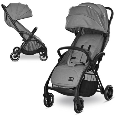 LORELLI Automatski sklopiva kolica Quick, do 22 kg, siva